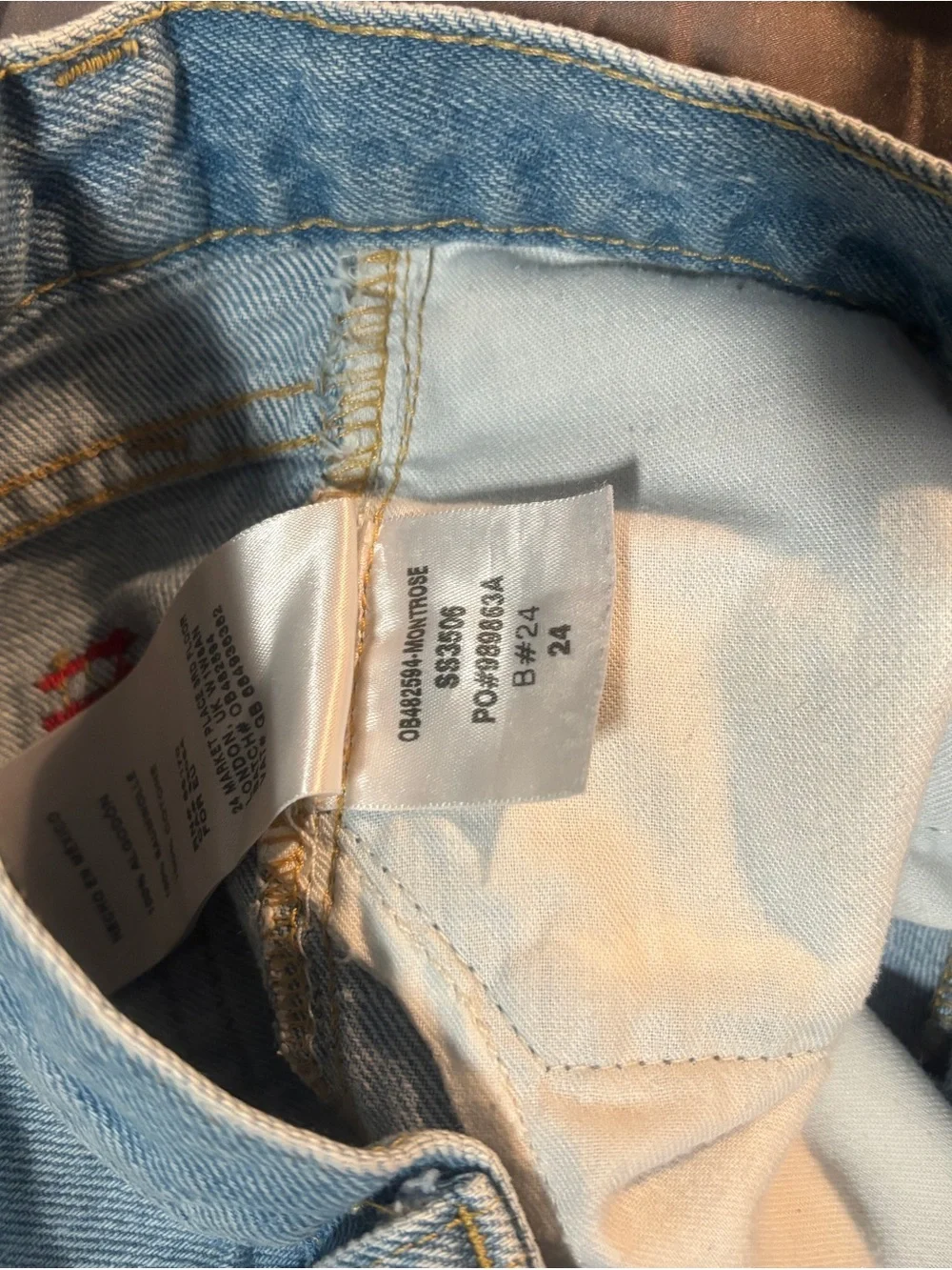 Distressed Denim Shorts H&M, BDG